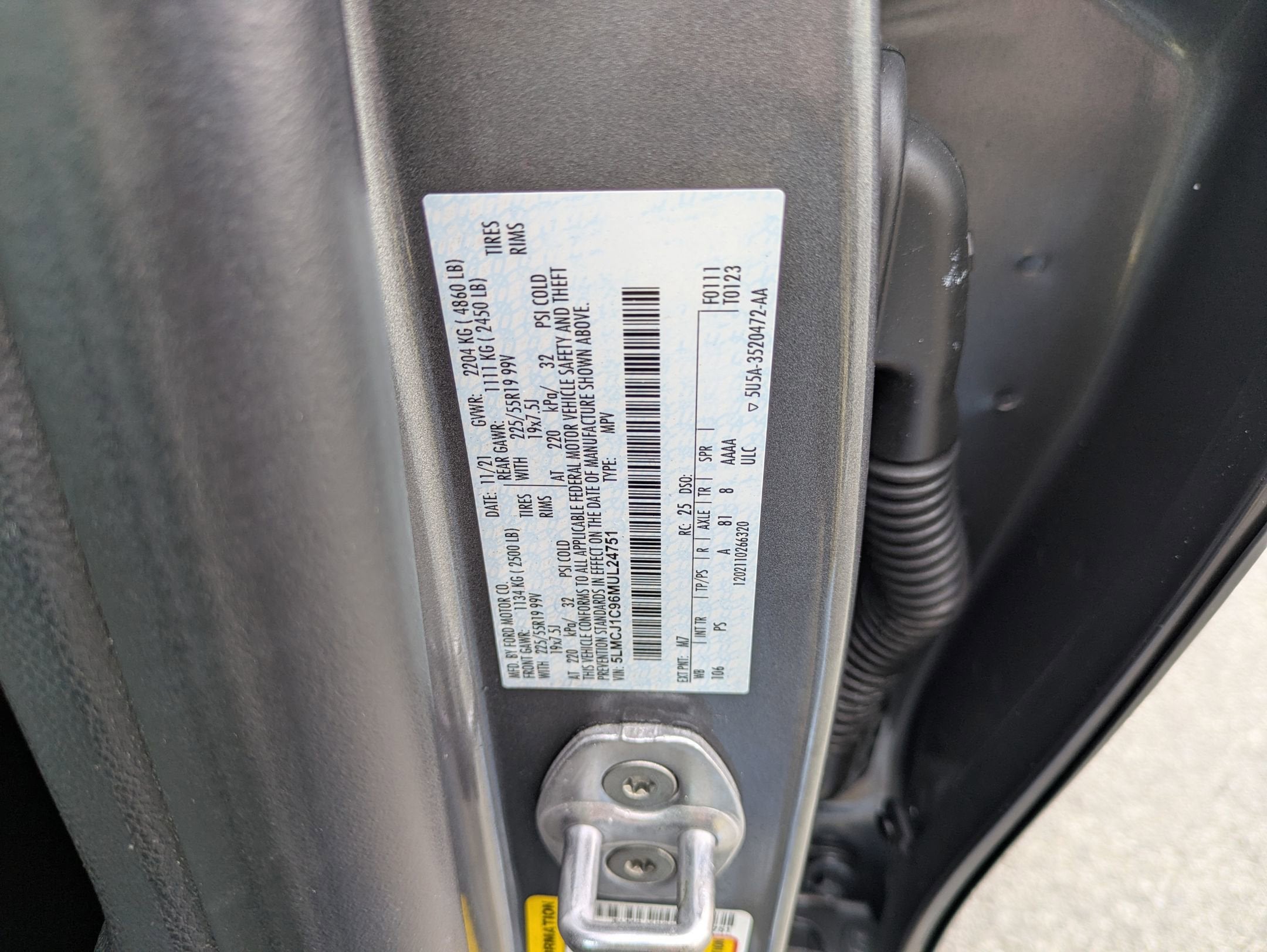 2021 Lincoln Corsair Standard