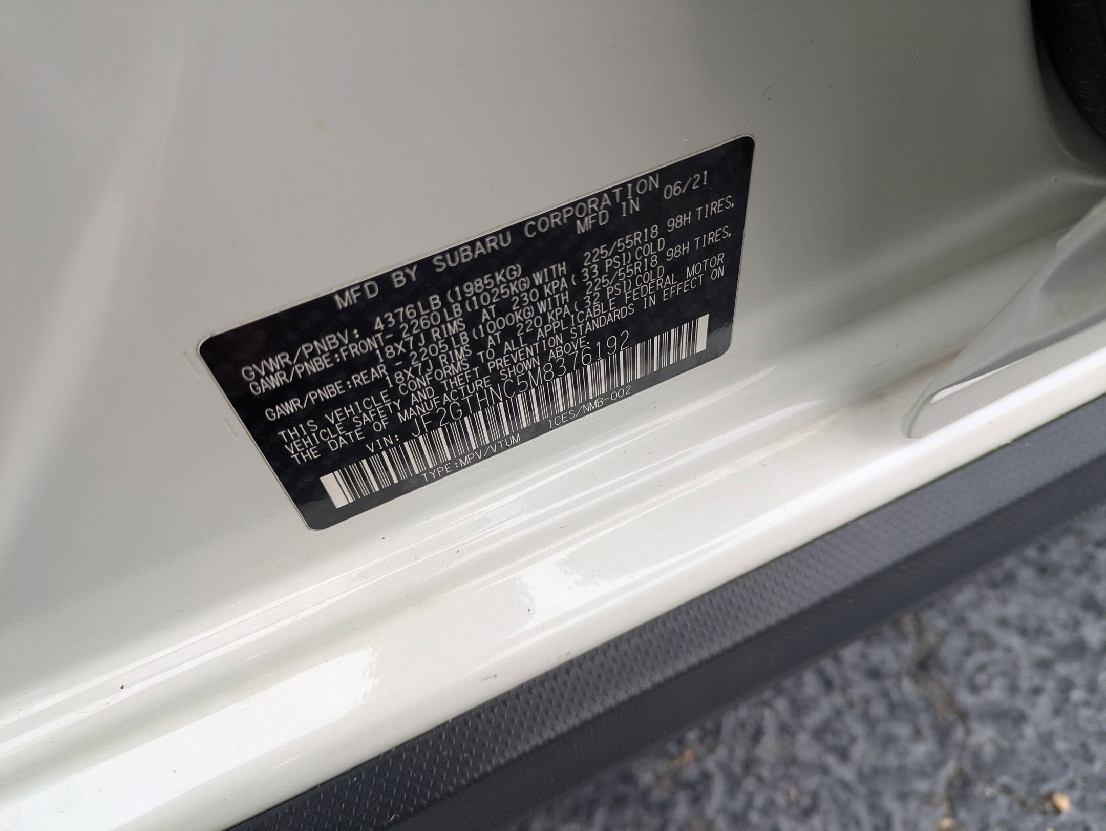 2021 Subaru Crosstrek Limited