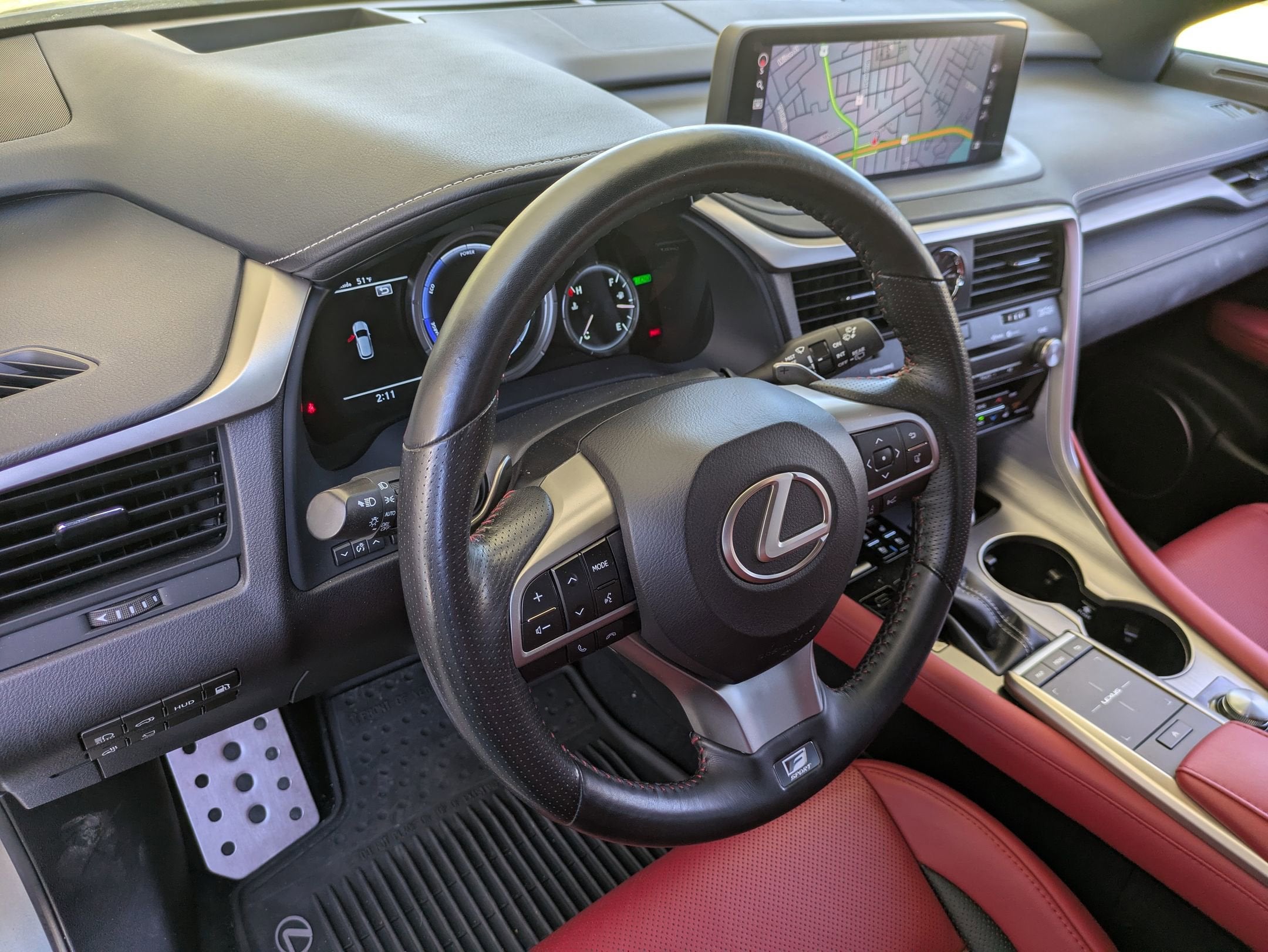 2021 Lexus RX RX 450h F SPORT Handling