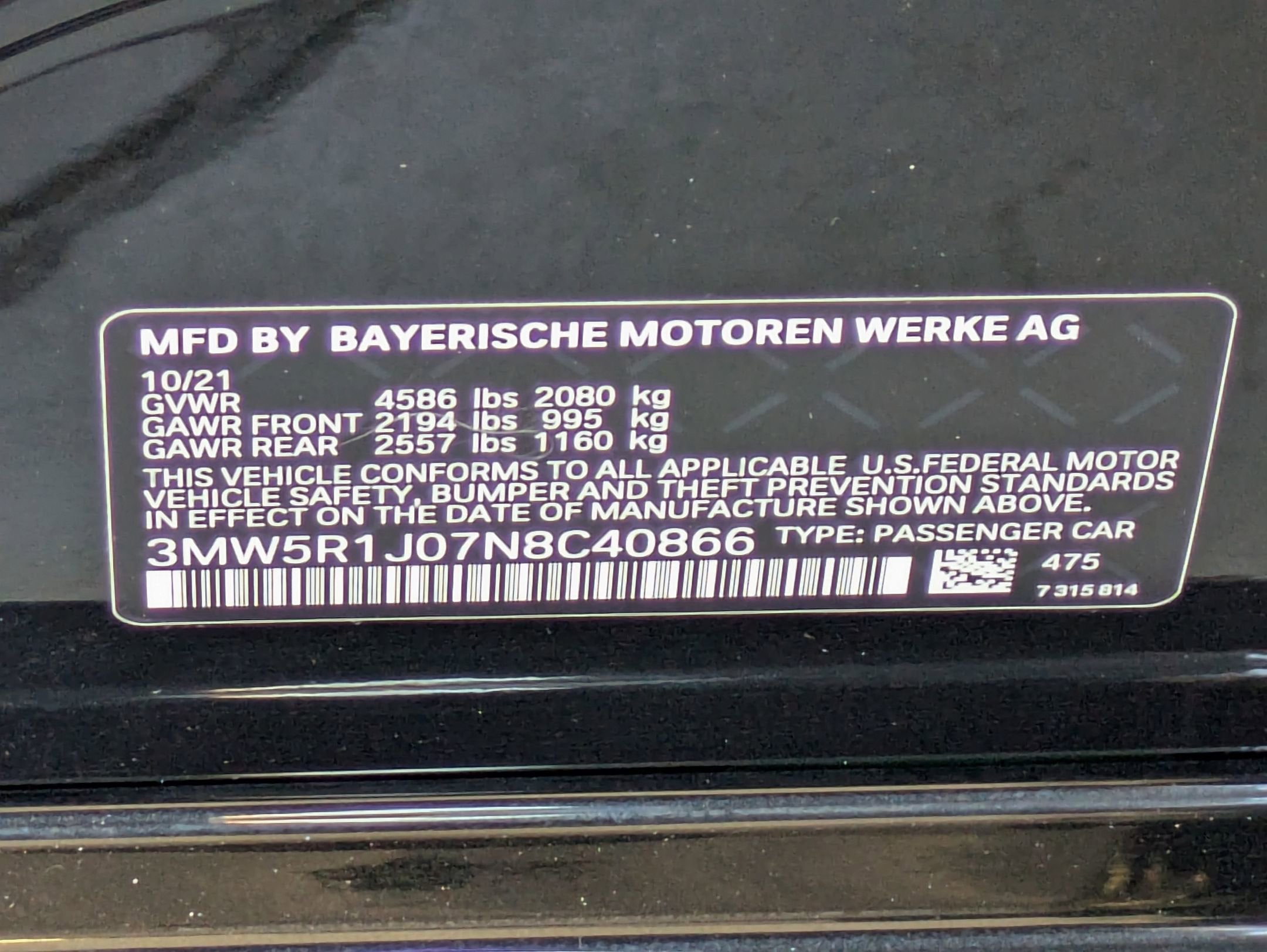 2022 BMW 3 Series 330i