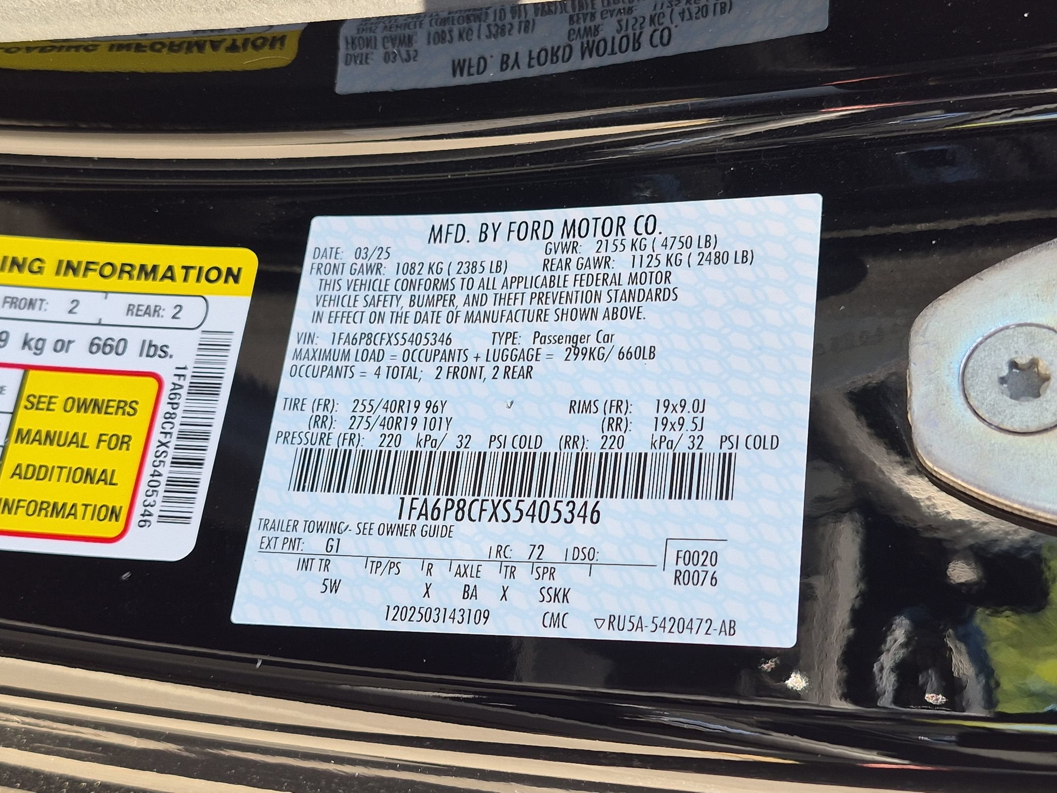 2025 Ford Mustang GT Premium