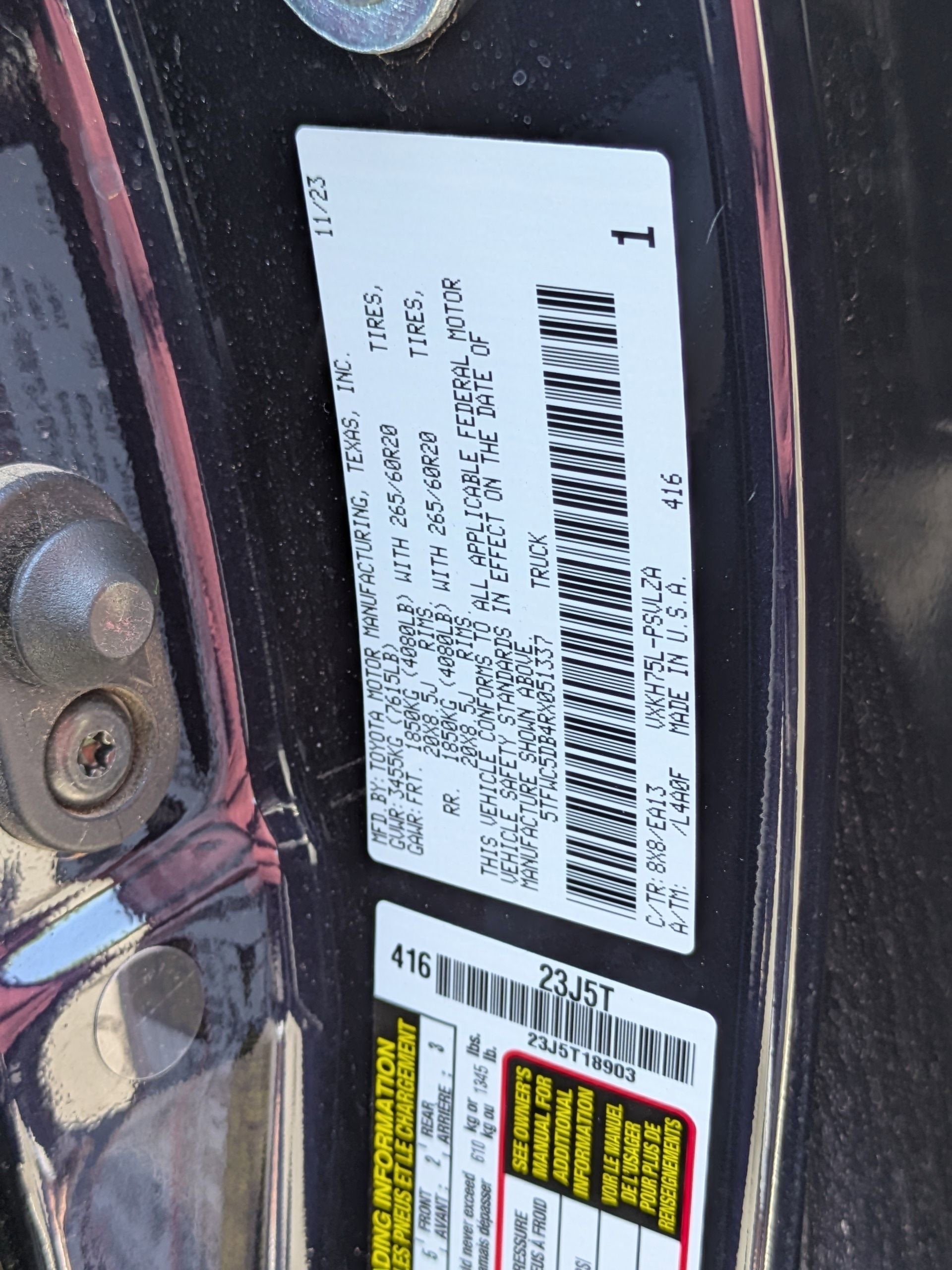 2024 Toyota Tundra 4WD Limited