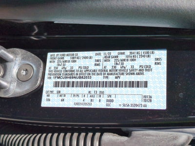 2022 Ford Escape SEL