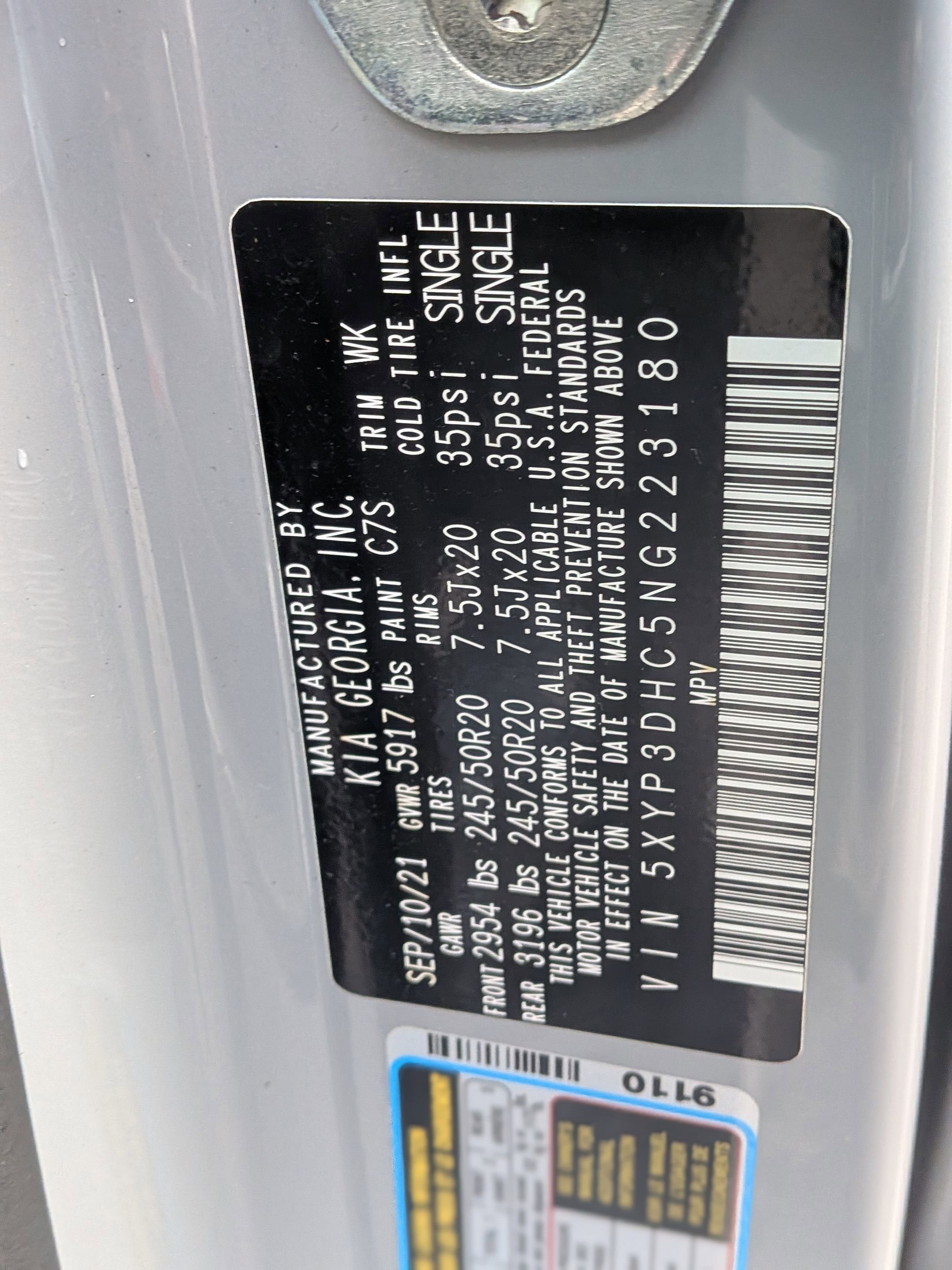 2022 Kia Telluride EX