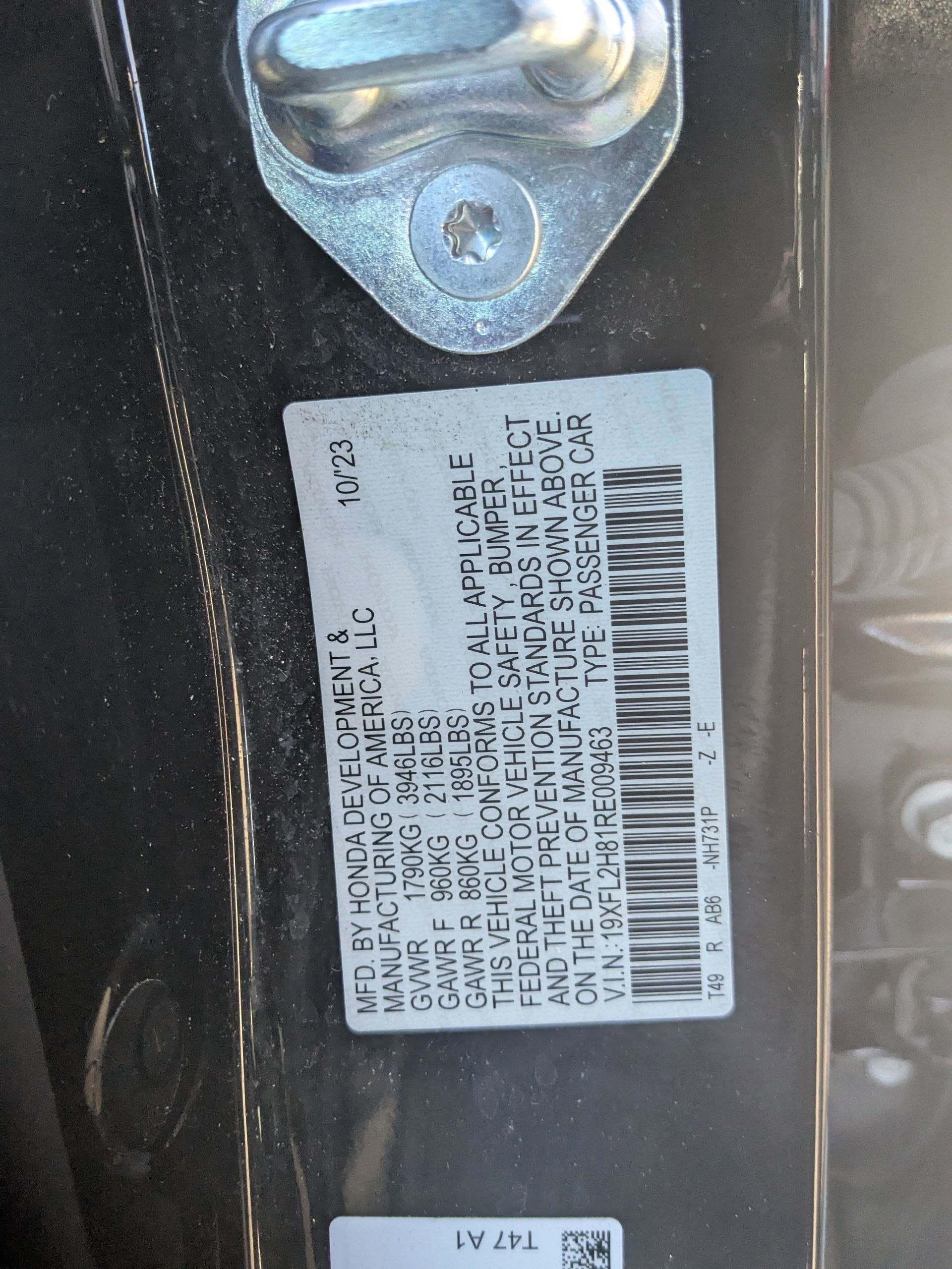 2024 Honda Civic Hatchback Sport