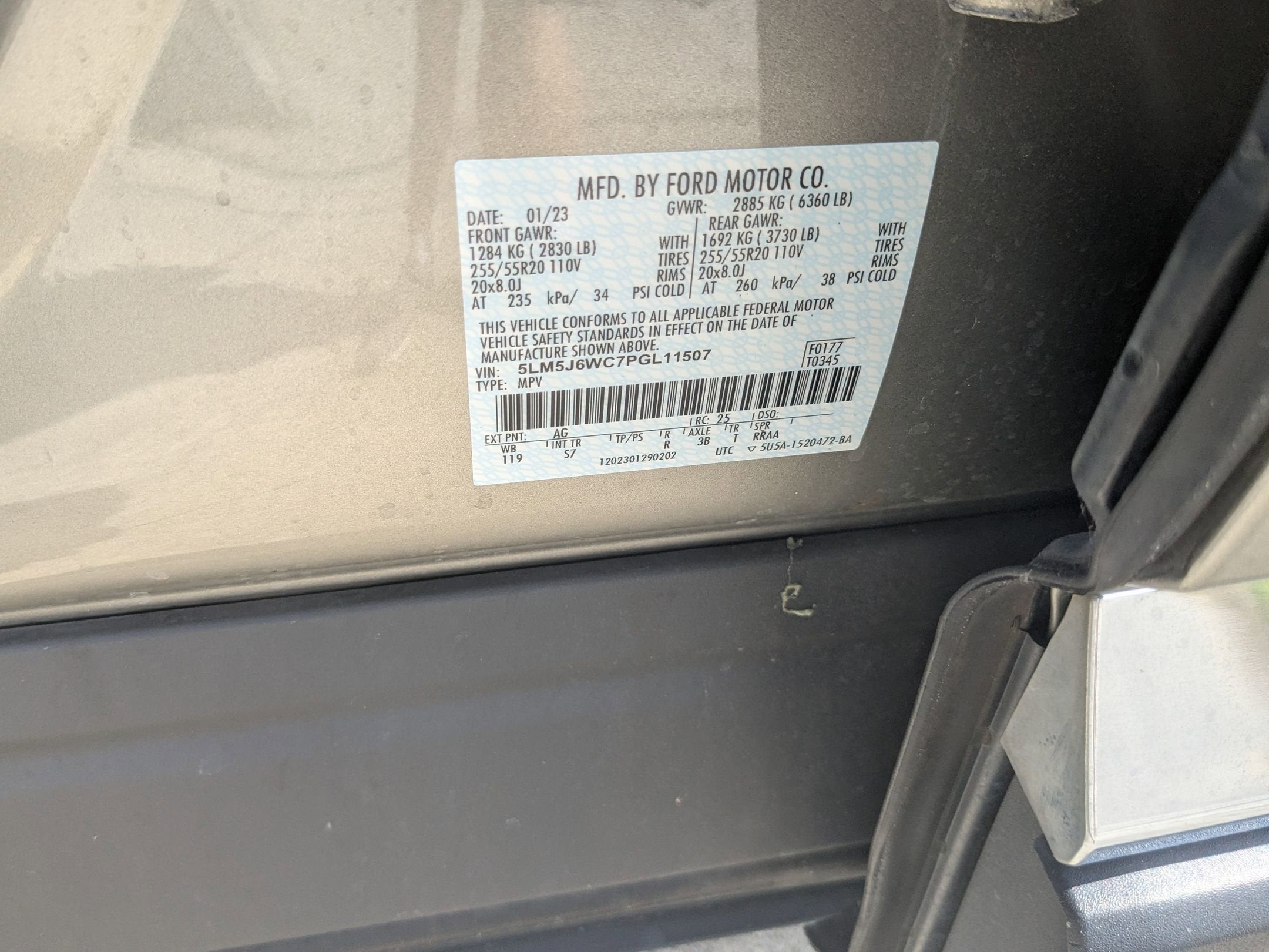 2023 Lincoln Aviator Standard