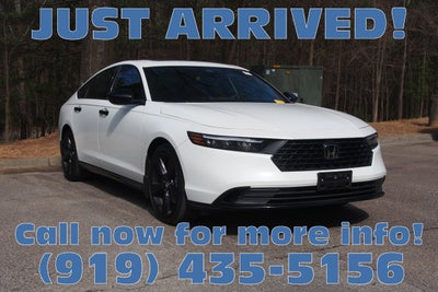 2025 Honda Accord Hybrid Sport-L