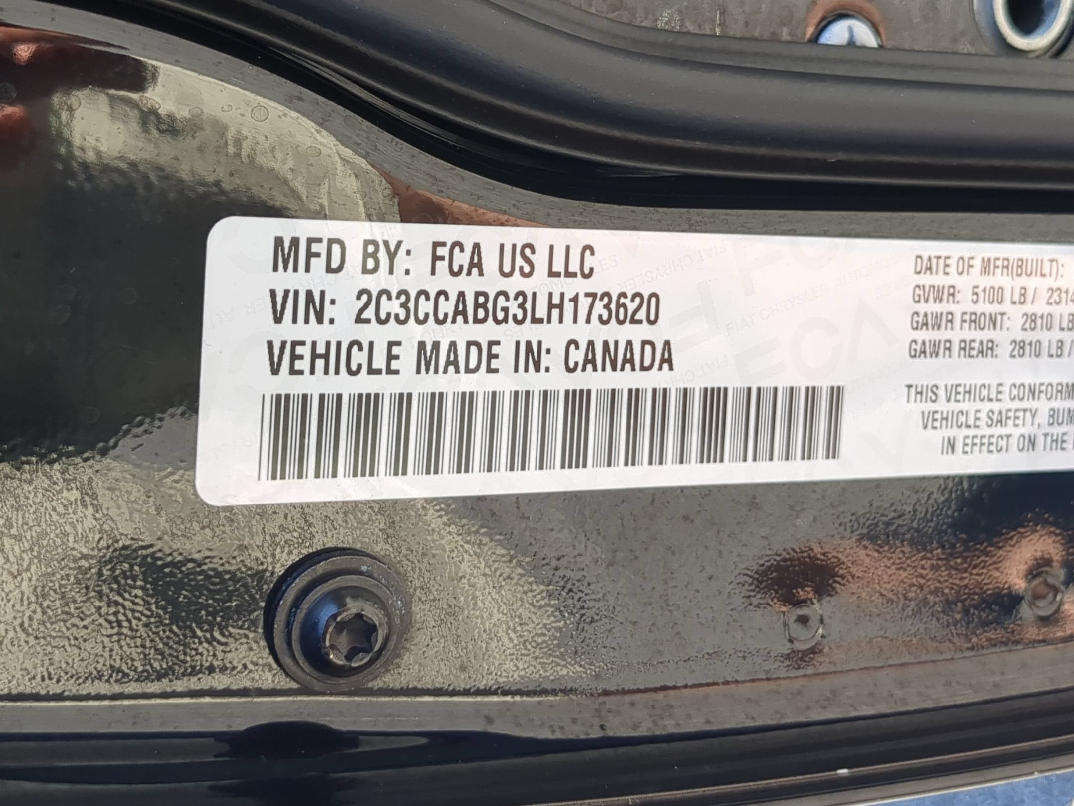 2020 Chrysler 300 300S