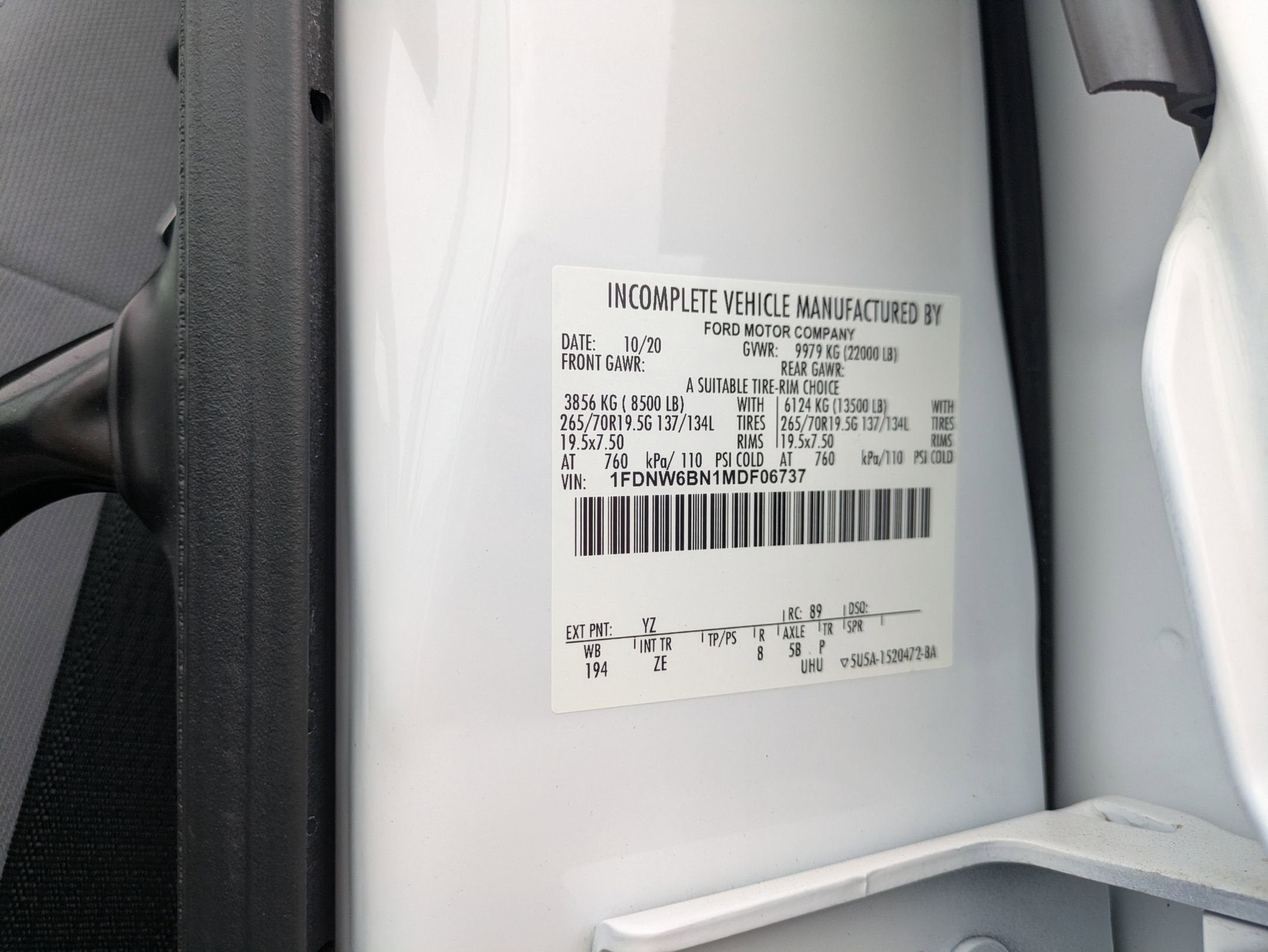 2021 Ford F-650SD Base