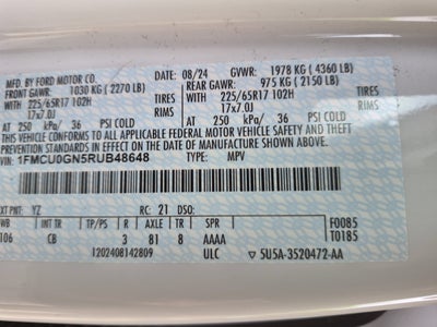 2024 Ford Escape Active
