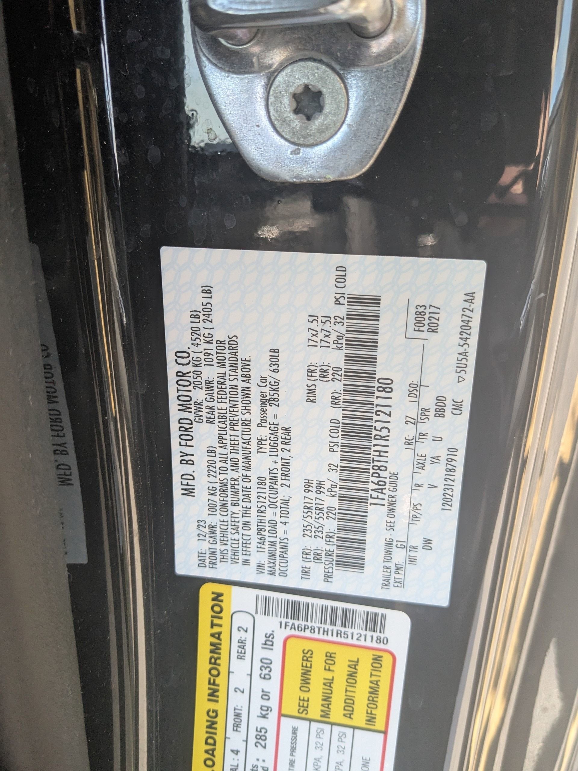 2024 Ford Mustang EcoBoost