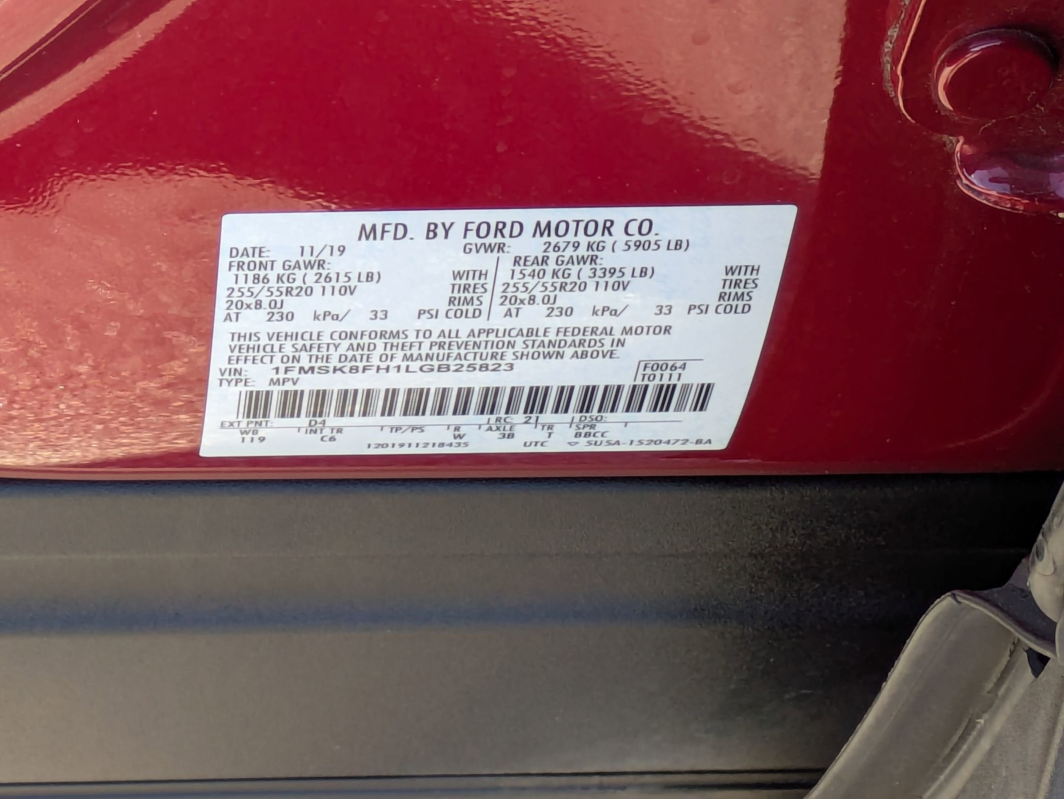 2020 Ford Explorer Limited