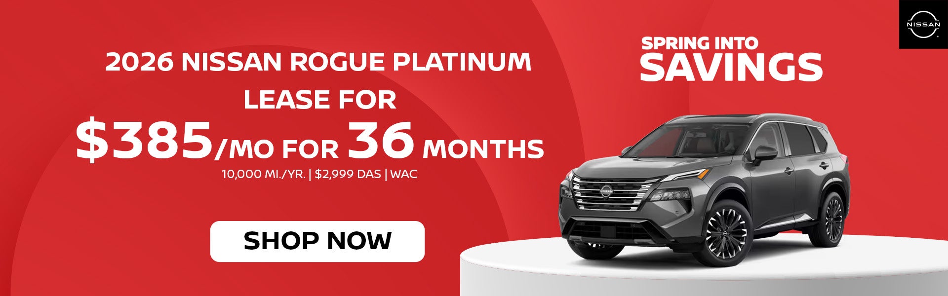 Lease for $385/ Month for 36 Months