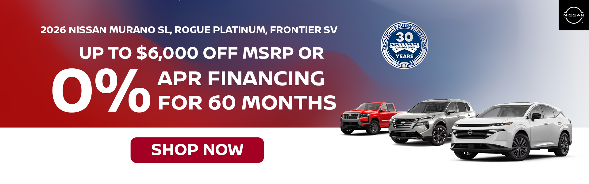 Up to $6,000 Off MSRP