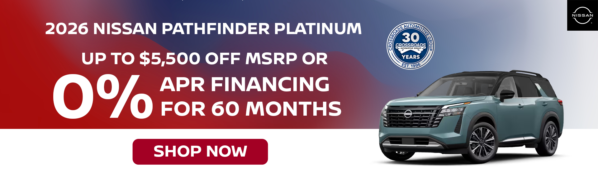 Up to $5,500 Off MSRP