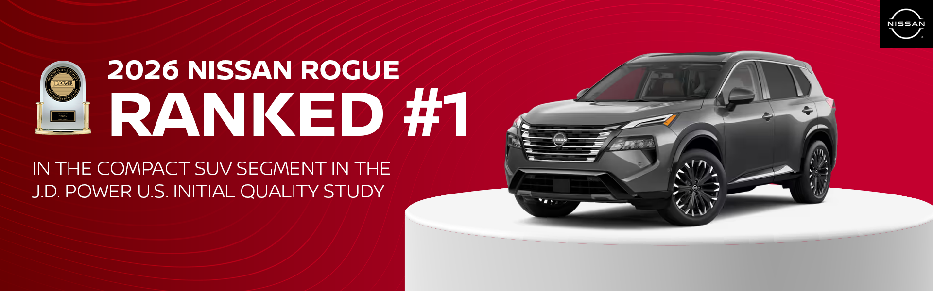 2026 Nissan Rogue Ranked #1 J.D. Power
