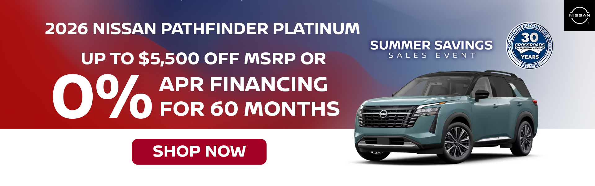 Up to $5,500 Off MSRP