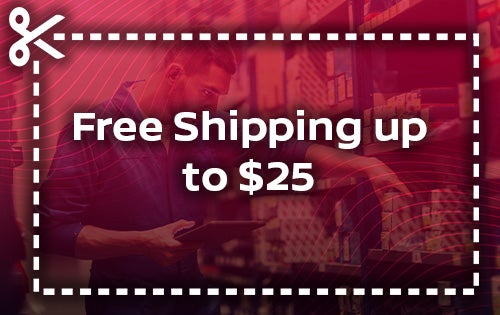 Free Shipping up to $25