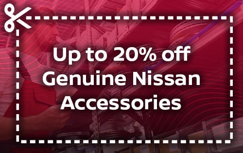 Up to 20% Off Genuine Nissan Accessories