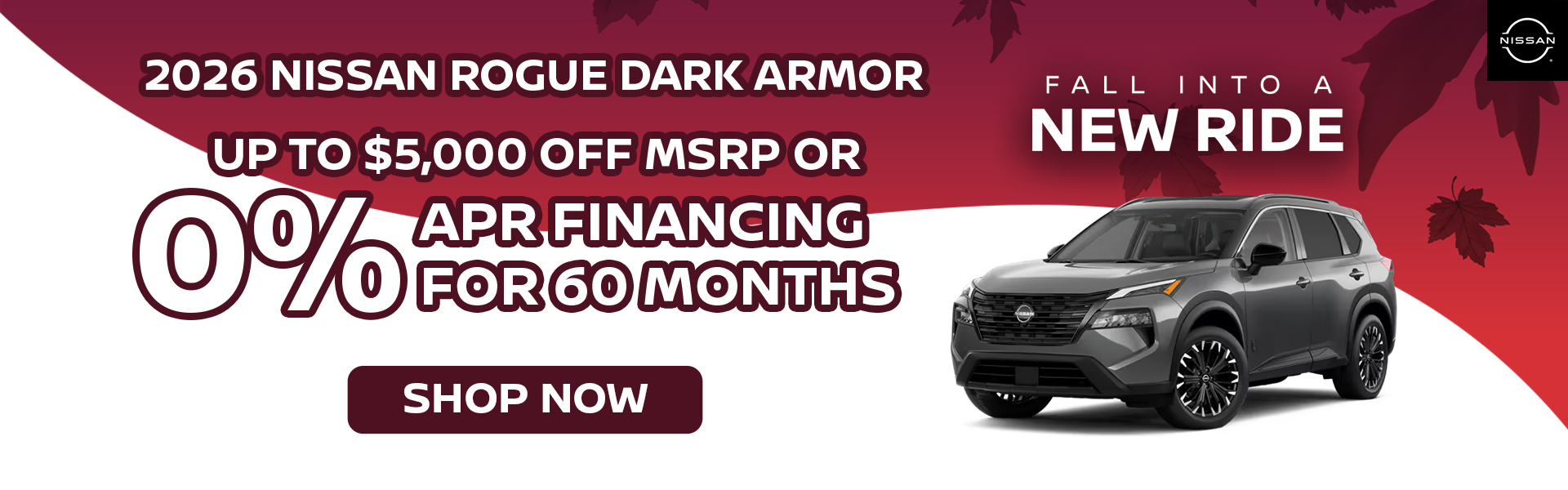 $5,000 Off MSRP OR 0% APR for 60 Months