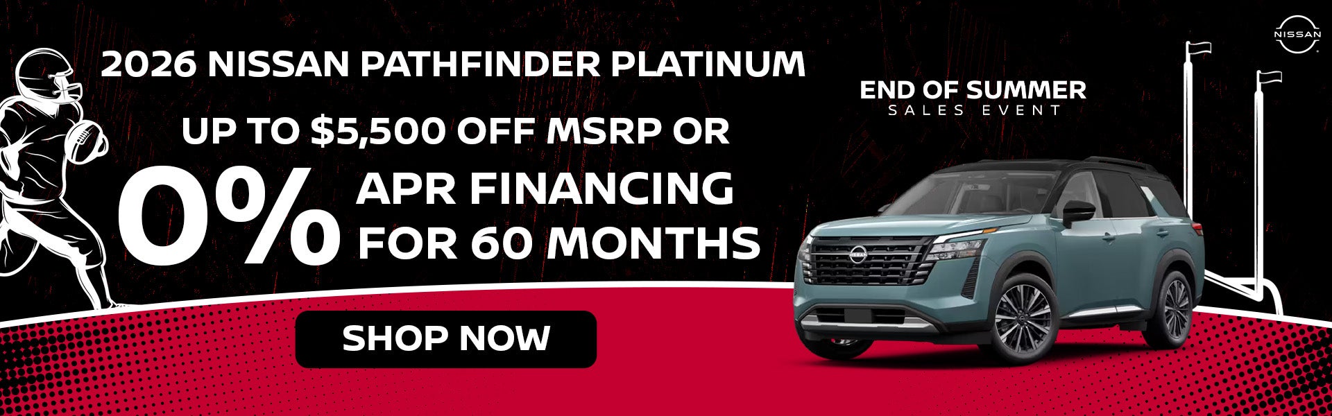 Up to $5,500 Off MSRP OR 0% APR Financing for 60 Months