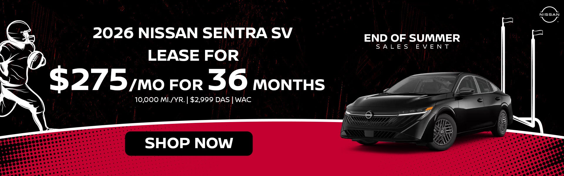 Lease for $275/month for 36 Months